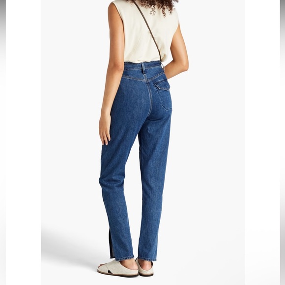 RAG & BONE Mia High-Rise Tapered Jeans - Size 24 - Picture 2 of 9